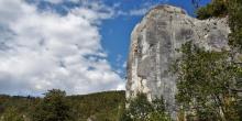 heubergwetter: sonne, blauer himmel und im westen quellwolken.