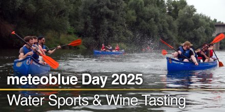 From Water Sports to Wine Tasting: meteoblue Day 2025
