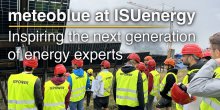 Inspirace pro příští generaci energetických odborníků: meteoblue na ISUenergy