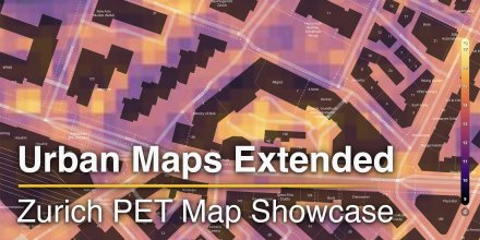 meteoblue expands Urban Maps with new PET data for Zurich
