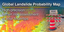 Nouveau : la Carte Probabilité Glissements de Terrain est en ligne