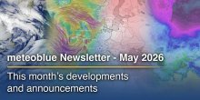 meteoblue Newsletter – Mai 2026
