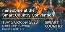 meteoblue на SCCON 2026: климатическая адаптация городской среды